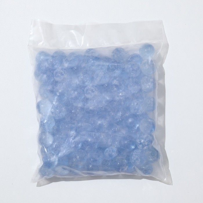 Стеклянные шарики (эрклез) , фр 20 мм, Голубые, 1 кг 1 упак. #1