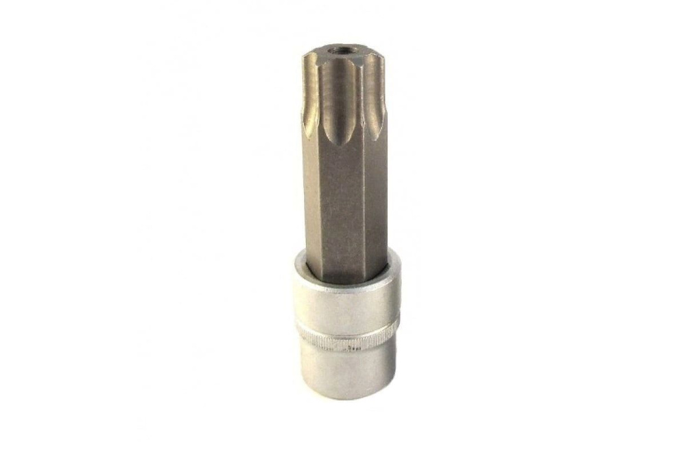 Головка-бита TORX с отверстием Т-80Н, 1/2", L100 мм FORCE 34710080 #1