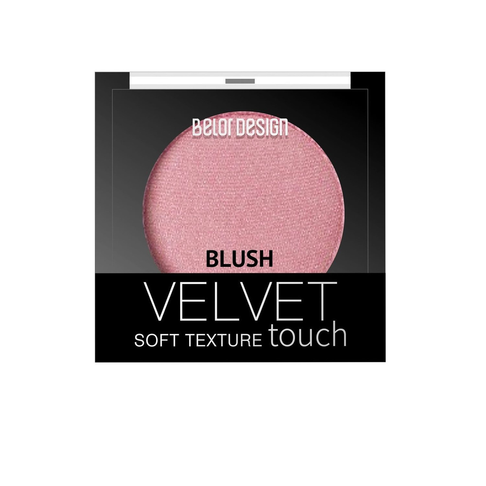 BELOR DESIGN Румяна для лица Velvet Touch тон 104 розово-бежевый #1