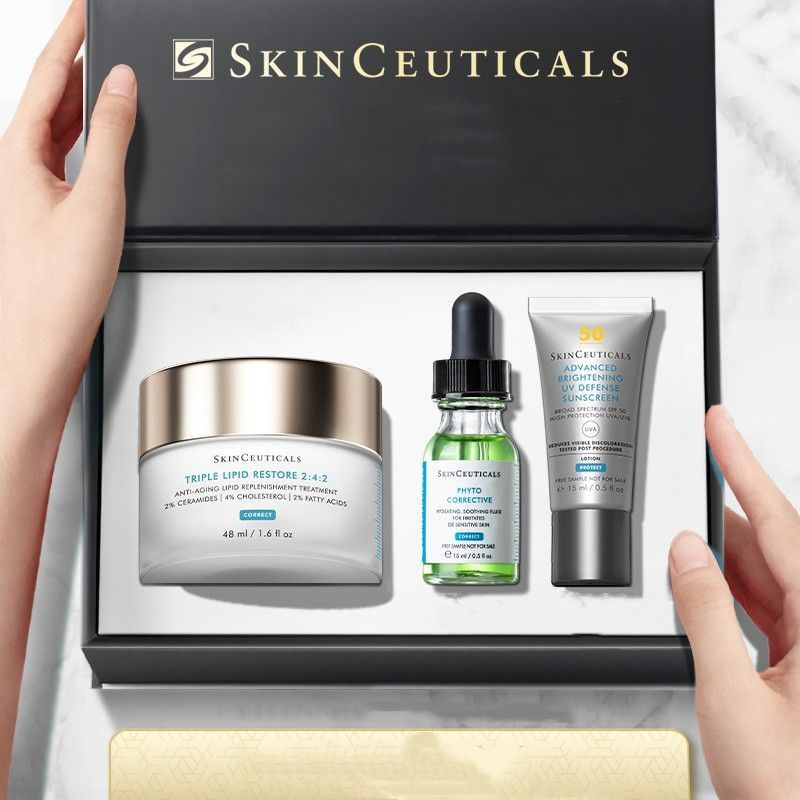 SkinCeuticals Набор для ухода за кожей TRIPLE LIPID RESTORE 2:4:2 крем для лица+PHYTO CORRECTIVE GEL #1