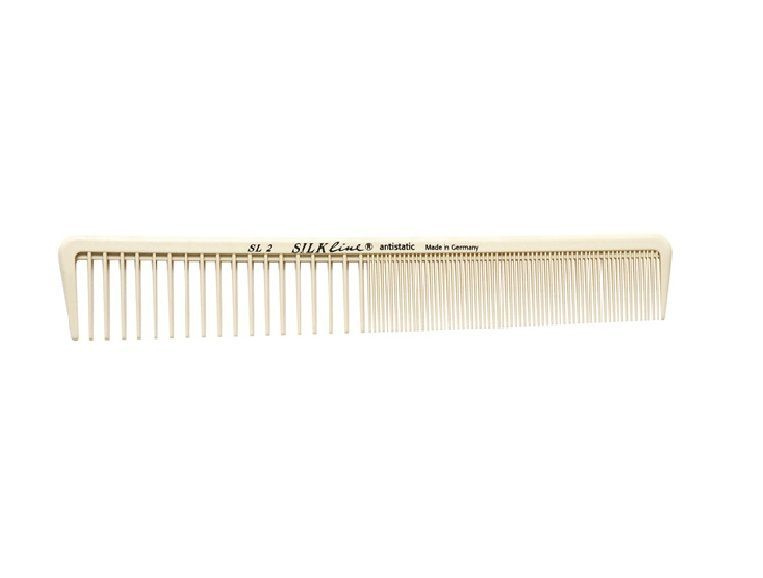 Расчёска HERCULES силиконовая комбинированная, длина 19,1 см, цвет Белый  #1