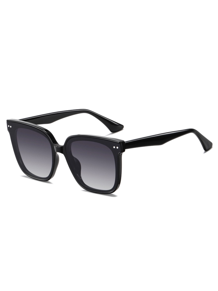 Солнцезащитные очки DORIZORI женские на широкий тип лица TR7507 Black модель 20 цвет 1  #1