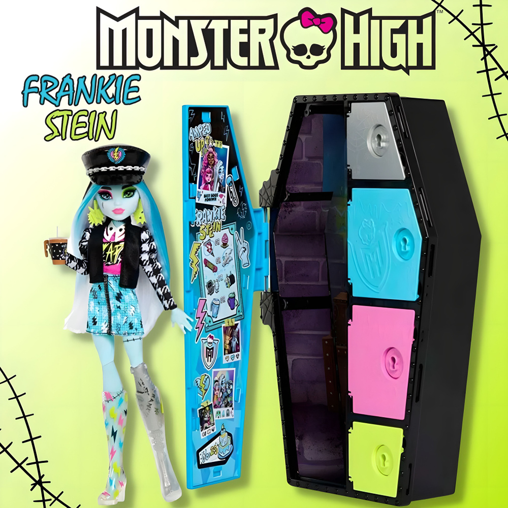 Кукла Монстер Хай Френки Monster High Frankie Skulltimate Secrets- HKY62 #1