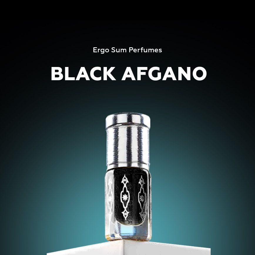 Ergo sum perfumes Black Afgano Premium/ Черный афганец / духи мужские масляные, 3 мл  #1