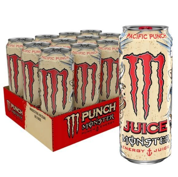 Энергетический напиток Monster Pacific Punch / Монстер Пацифик Пунш, 12 шт * 500 мл, Ирландия  #1