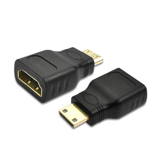 Переходник Mini HDMI (штекер) на HDMI (разъем) - купить с доставкой по ...