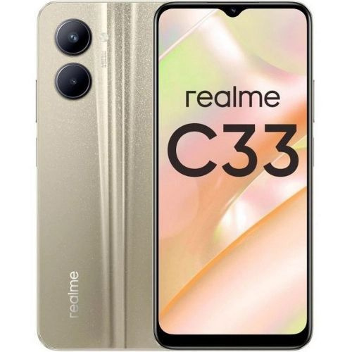 realme Смартфон C33, 64 GB, Sandy Gold (RMX3624) 64 ГБ #1