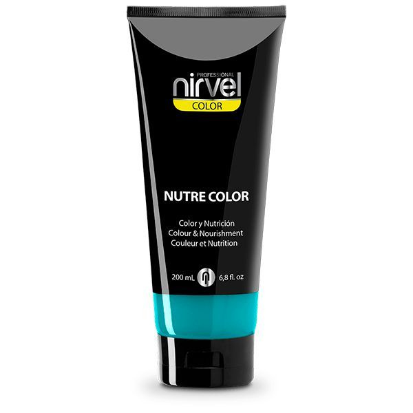 Nirvel Оттеночная гель-маска Nutre Color Turquoise, бирюзовый, 200 мл #1