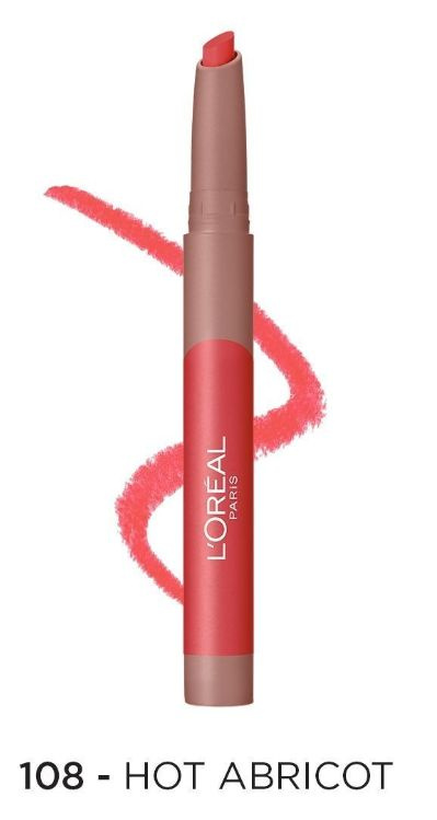 Помада-стик для губ L'Oreal Paris Infaillible Matte Lip Crayon 108 Hot Apricot #1