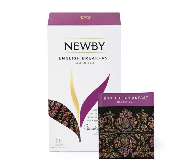 Чай черный Английский завтрак Newby Teas 25 х 2 г, Индия #1