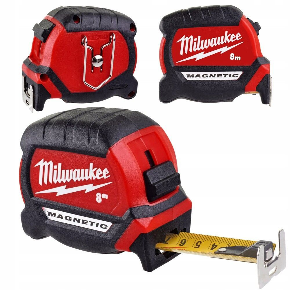 Рулетка метрическая магнитная Milwaukee Premium GEN III 8 м/ 27 мм #1