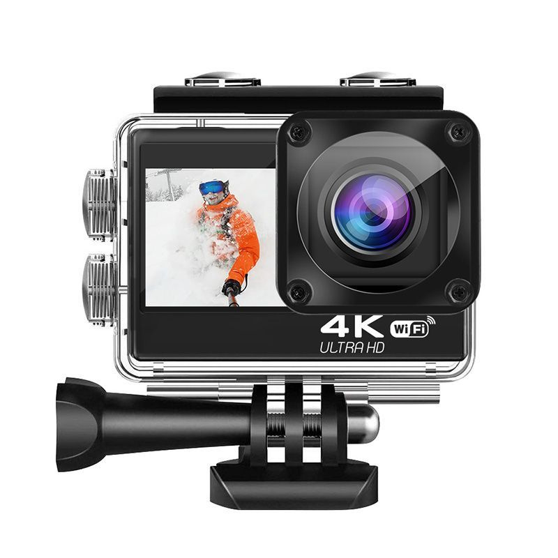 Экшн-камера H9 Interpolated 4K action camera. черный матовый #1