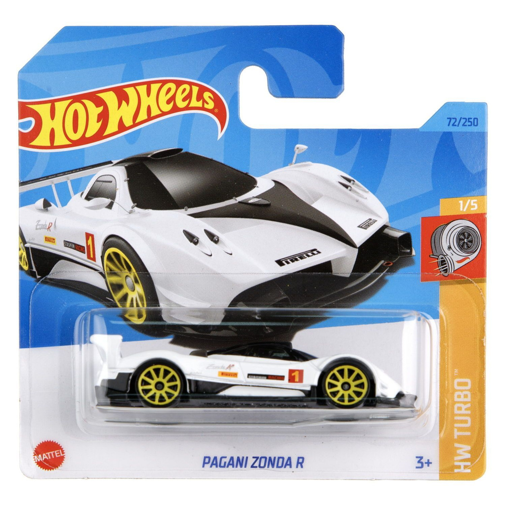 Машинка Hot wheels базовая коллекция в дисплее PAGANI ZONDA R #1