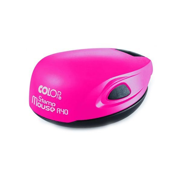 Оснастка для печати карманная Colop Stamp Mouse R40, цвет РОЗОВЫЙ НЕОН  #1