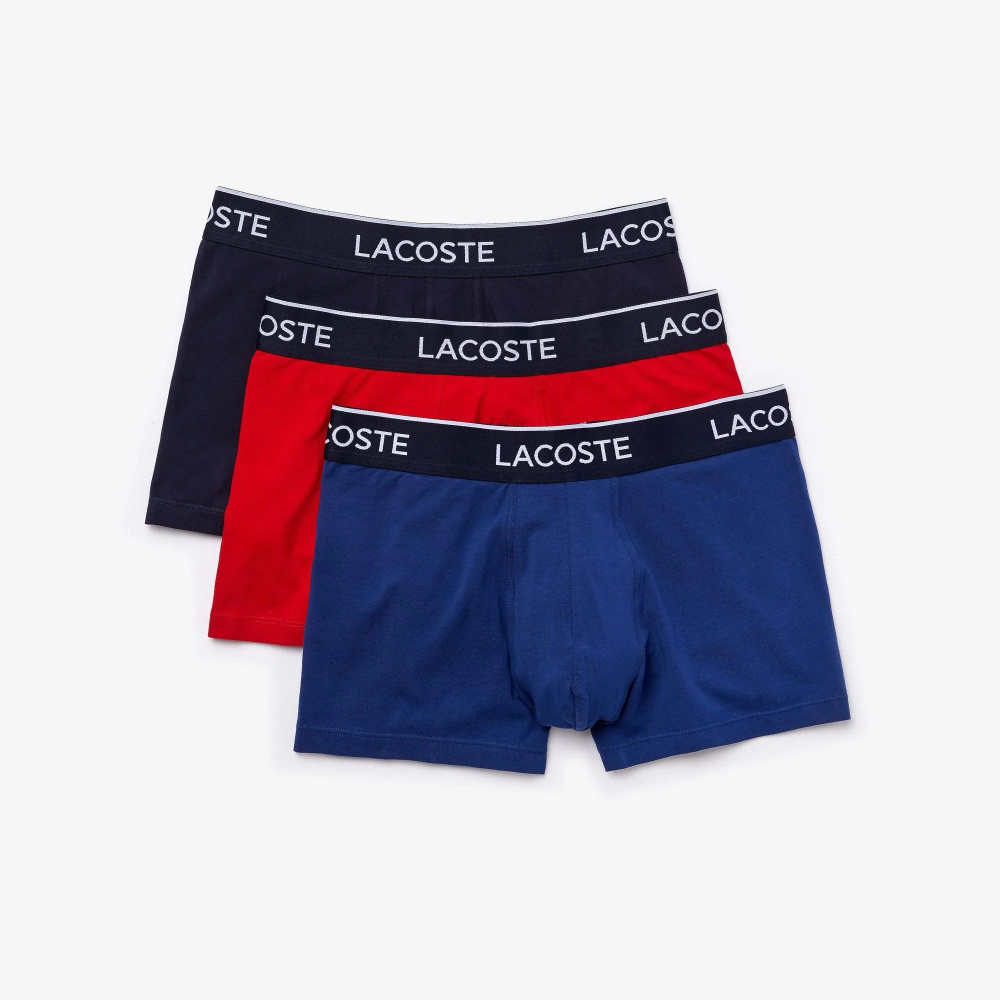 Комплект трусов боксеры Lacoste, 3 шт #1