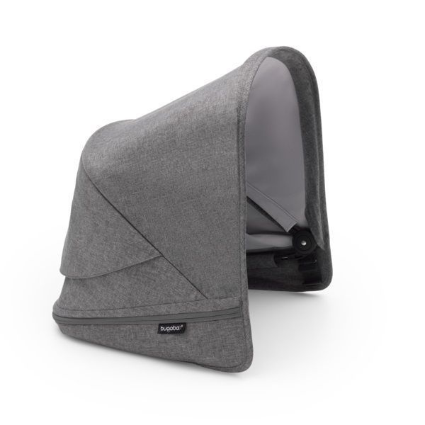 Капюшон сменный для коляски Bugaboo Donkey 5 sun canopy Grey melange 100003002  #1