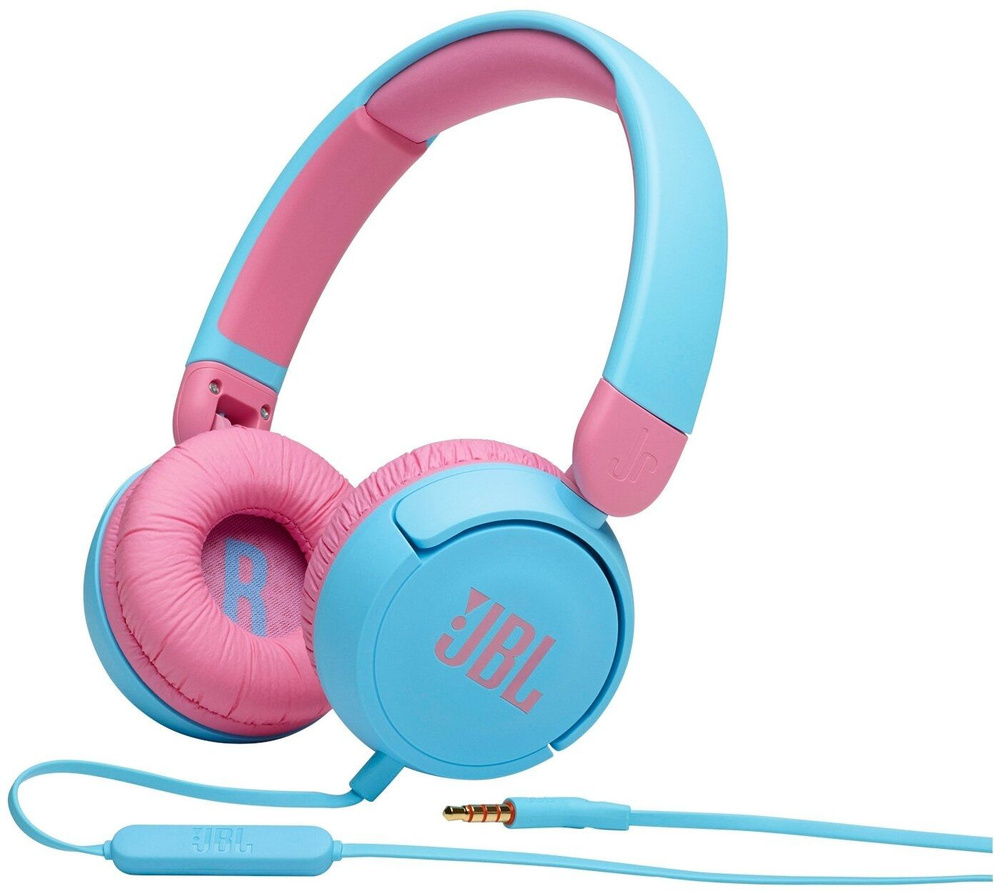 JBL Наушники проводные с микрофоном, 3.5 мм, розовый #1