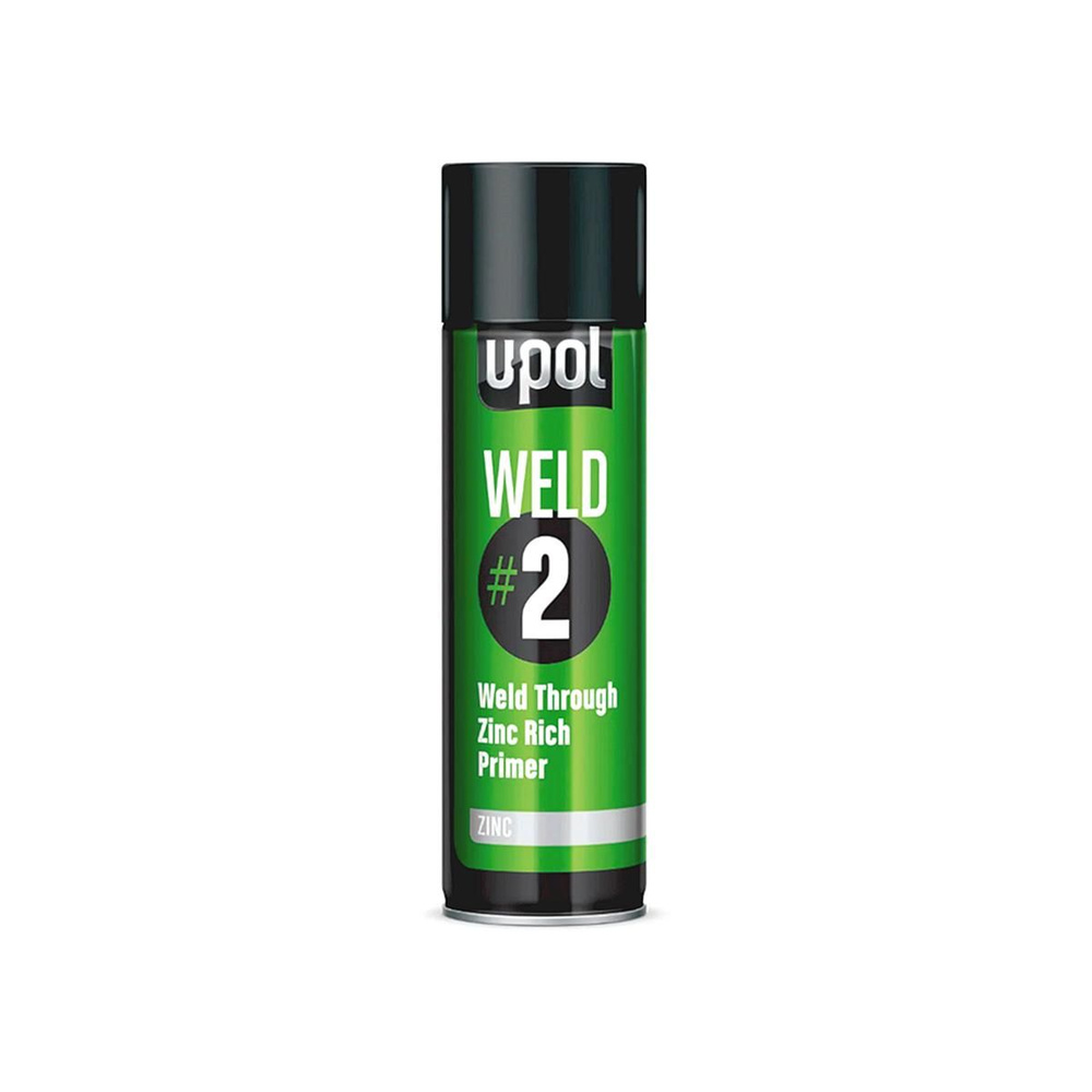 Грунт автомобильный сварочный провариваемый с цинком U-POL WELD/AL Weld 2 Zinc Rich Primer (серебристый) #1