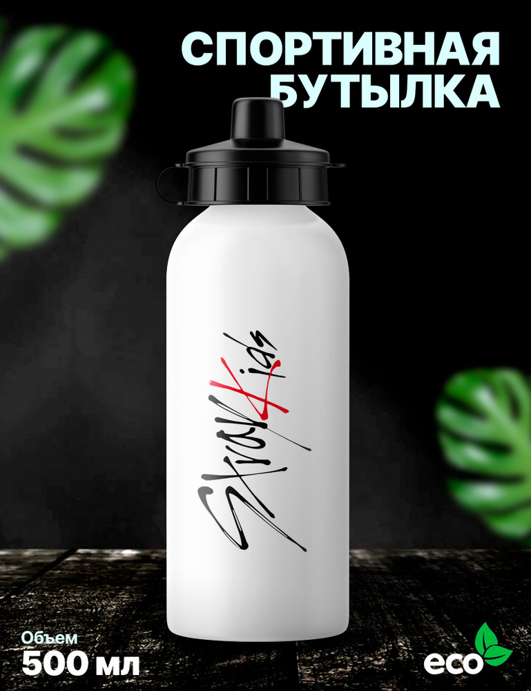 Спортивная бутылка для воды k-pop Stray Kids, Стрей Кидс #1