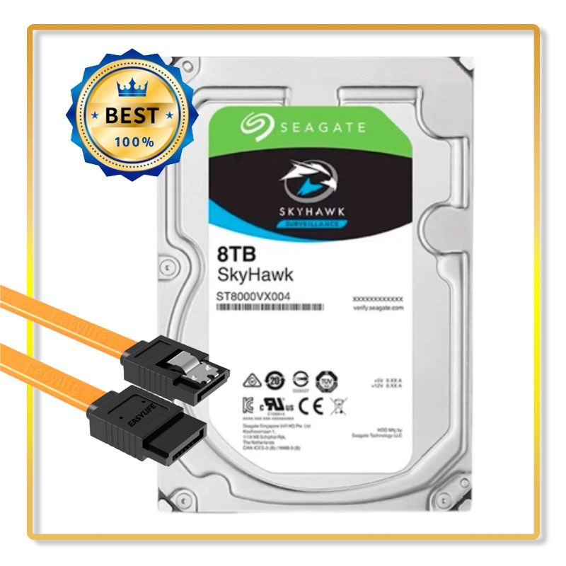 8 ТБ Внутренний жесткий диск SkyHawk 3.5"7200 (ST8000VX004)  #1
