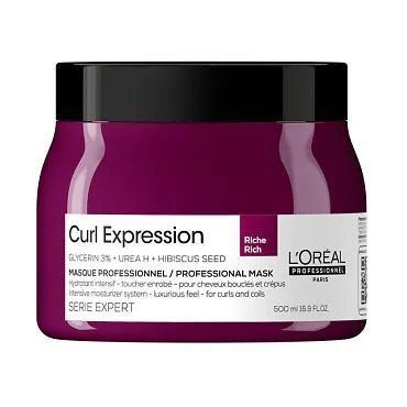 L'Oreal Professionnel Curl Expression, Профессиональная интенсивно увлажняющая маска для всех типов кудрявых #1