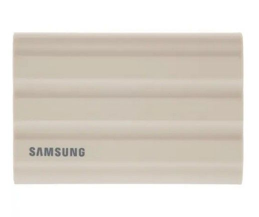 Внешний накопитель SSD SAMSUNG 1.8 T7 Shield 1.0 Tb USB 3.2 Type-C Beige MU-PE1T0K/WW  #1