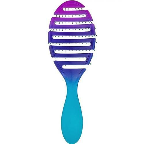 Щетка продувная Wet Brush Flex Dry Teal Ombre с мягкой ручкой #1