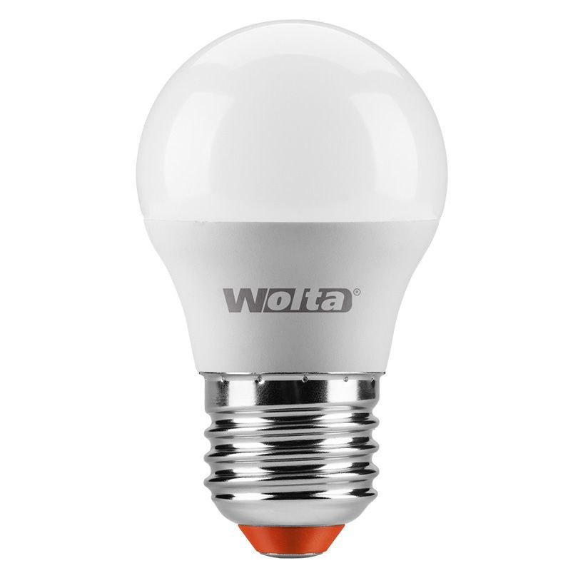 5 шт Лампочка светодиодная шар G45 10Вт Е27 4000К 900Лм лампа Wolta Нейтральный белый свет  #1