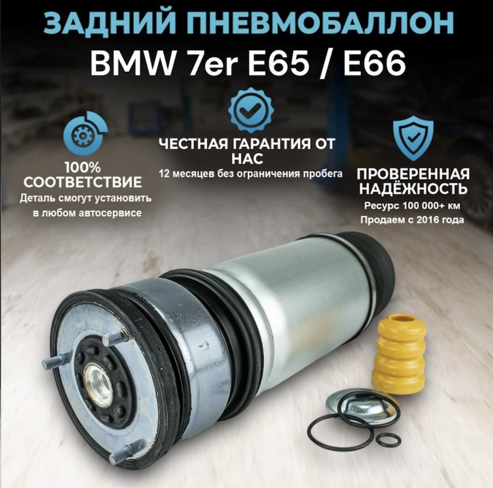 Пневмобаллон задний левый/правый BMW 7er E65 / E66 #1