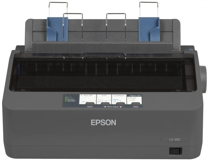 Принтер лазерный Epson LX-350, ч/б, А4, USB, LPT (C11CC24032), черный #1