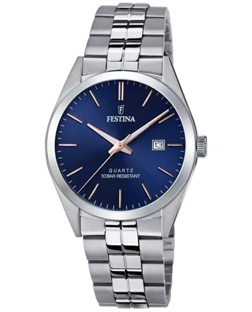 Мужские наручные часы Festina Acero Clasico F20437/B с гарантией #1