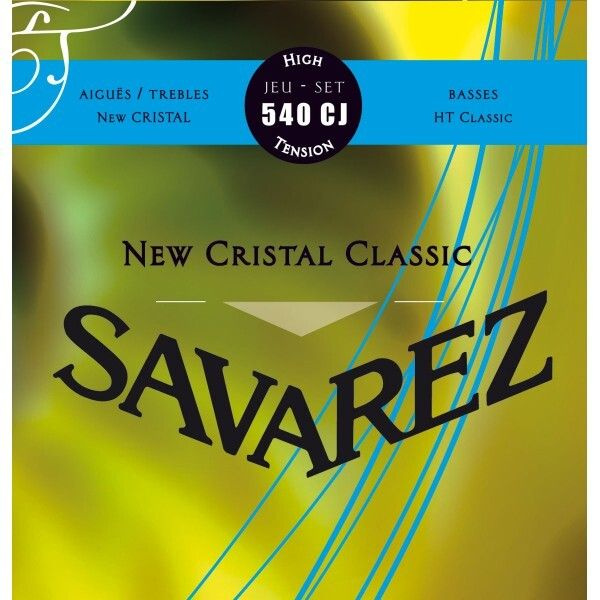 Savarez 540CJ Corum New Cristal Classic Blue hight tension - Струны для классической гитары  #1