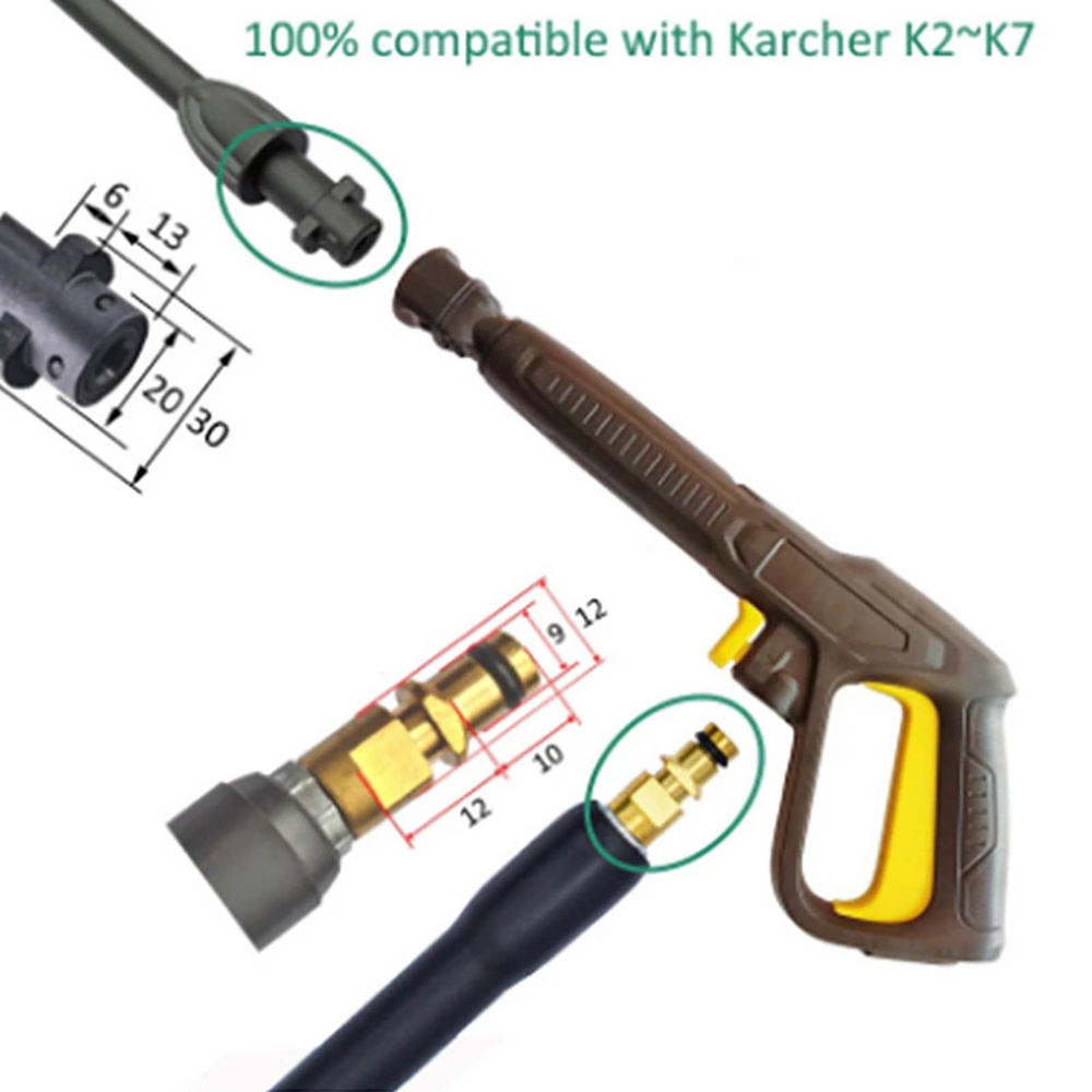 Водяной пистолет высокого давления, поворотная форсунка, один выстрел ...