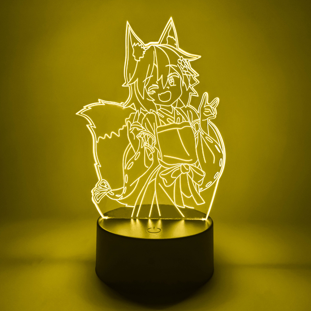 LED ночник Сэнко / Senko-san из аниме Заботливая 800-летняя жена / Sewayaki Kitsune no Senko-san  #1