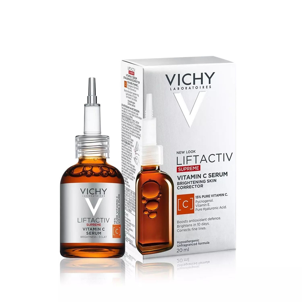 Vichy Liftactiv Supreme Концентрированная сыворотка с витамином С для сияния кожи, 20 мл  #1