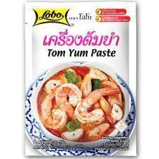 Паста Том Ям для тайского супа от Lobo, Tom yum paste, 30 гр #1