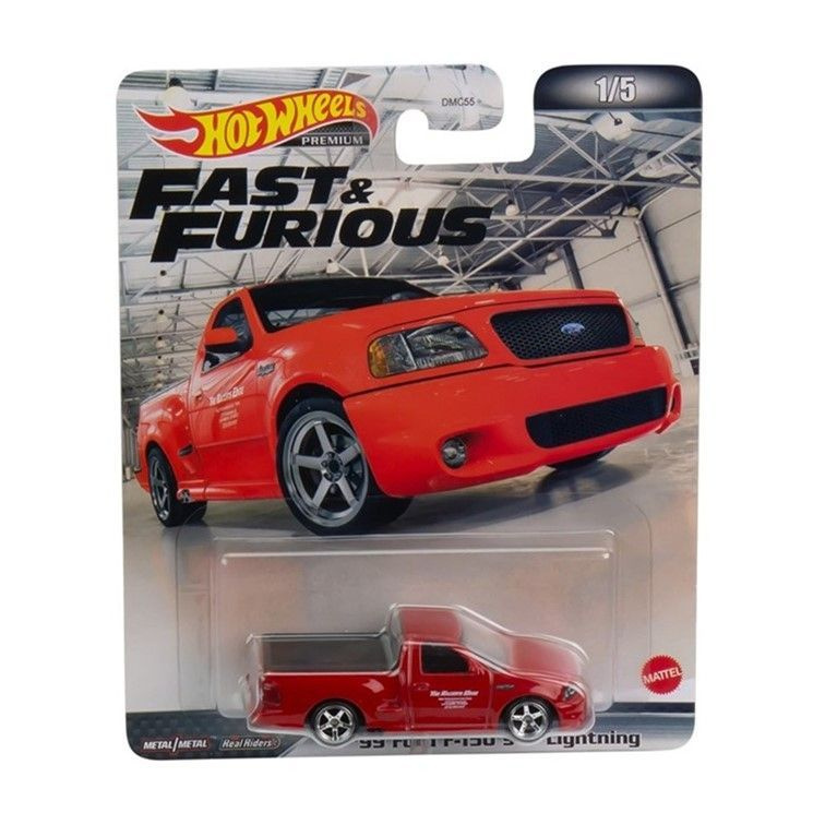 HCP15 Машинка металлическая игрушка Hot Wheels Premium Fast & Furious Форсаж коллекционная модель премиальная #1