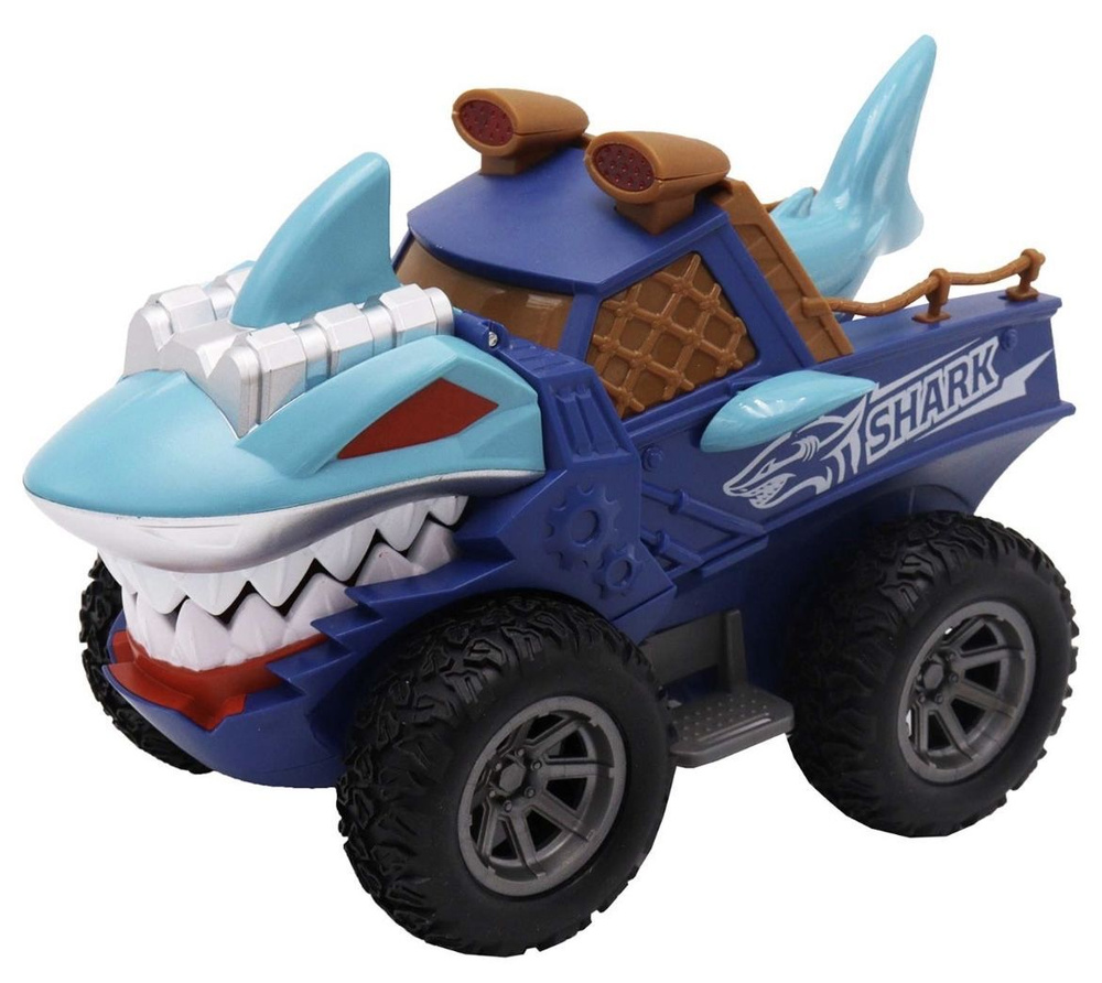 Машинка Funky Toys Акула Синяя #1