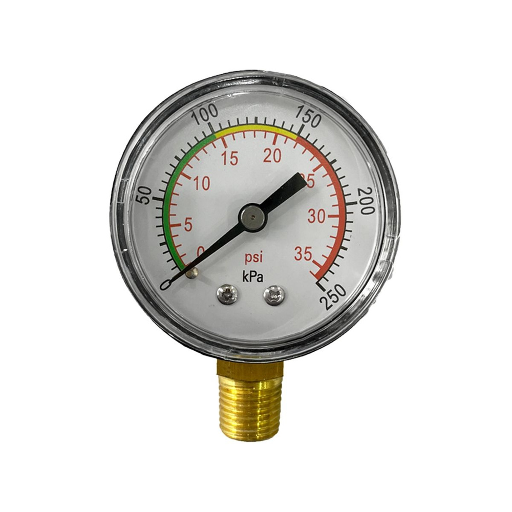 Профессиональный фильтр для спа-бассейна, манометр для воды, мини-0-60 фунтов на квадратный дюйм, нижнее #1