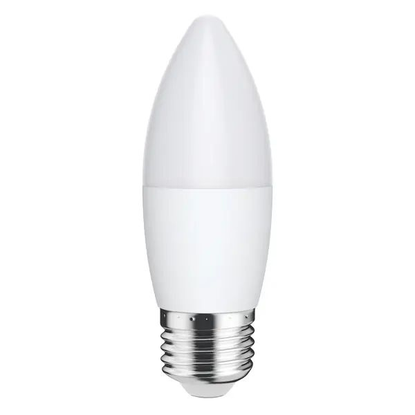 Лампочка светодиодная Lexman свеча E27 750 лм нейтральный белый свет 7 Вт  #1