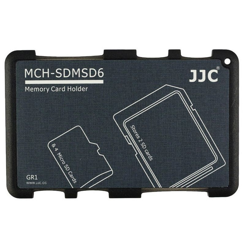 Кейс JJC для 6 карт Micro SD и 2 карт памяти SD (MCH-SDMSD6GR) #1