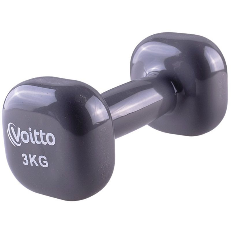 Гантель для фитнеса виниловая квадратная Voitto 3 кг #1