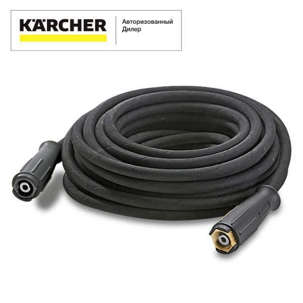 Шланг высокого давления с резьбовым разъемом Karcher DN 8, 155'C, 315 бар, 10 м - арт. 6.391-419.0  #1