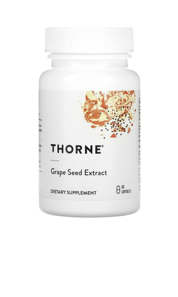 Экстракт из Виноградных Косточек THORNE RESEARCH Grape Seed Extract Strength 100 mg 60 капсул  #1