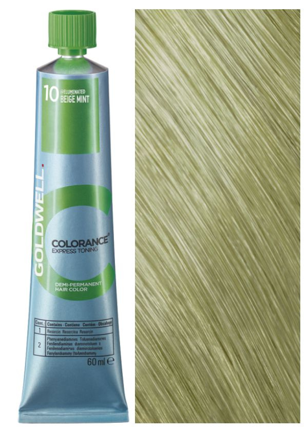 Goldwell Colorance 10 BEIGE MINT бежевый мятный нео-минт 60 мл #1