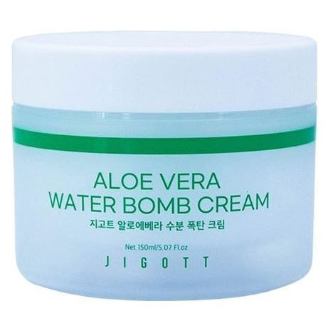 Крем для лица с экстрактом Алоэ Вера Jigott Aloe Vera Water bomb Cream 150мл  #1
