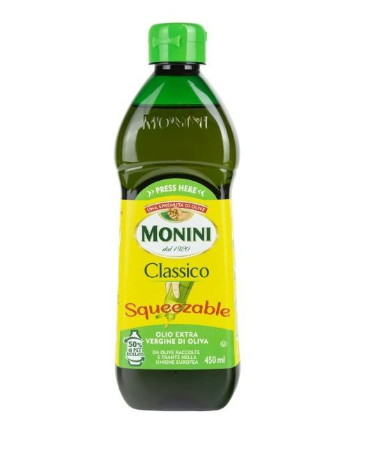 Масло оливковое Monini Extra Virgin Classico бутылка с дозатором, 450 мл  #1