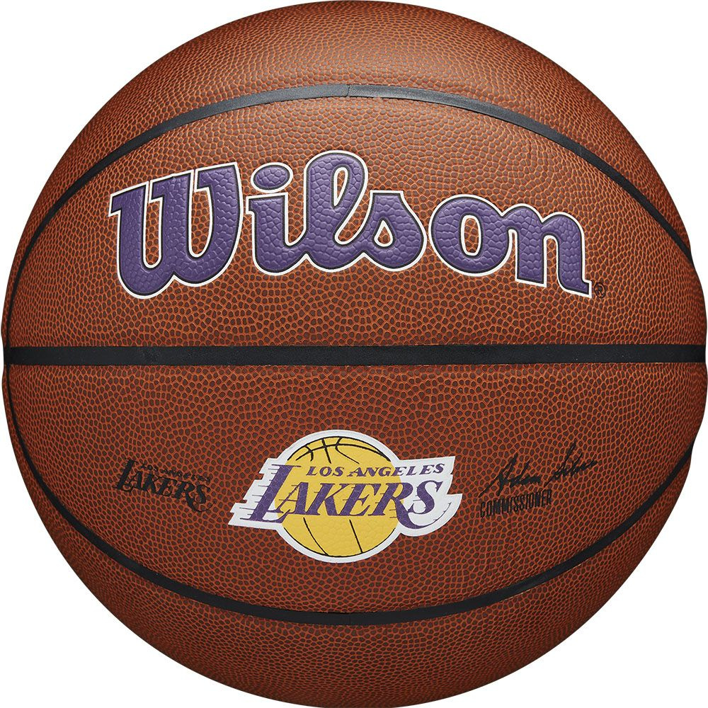 Мяч баскетбольный Wilson NBA LA Lakers WTB3100XBLAL, размер 7 #1