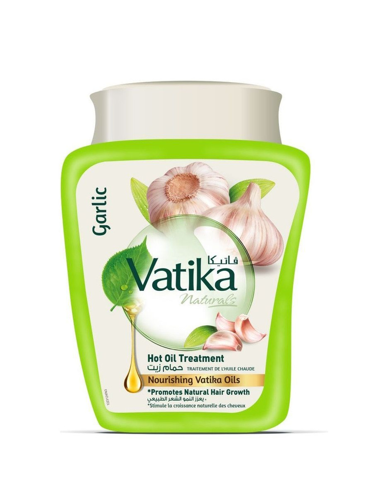 Vatika Garlic/Маска для ломких и выпадающих волос, 500 г #1