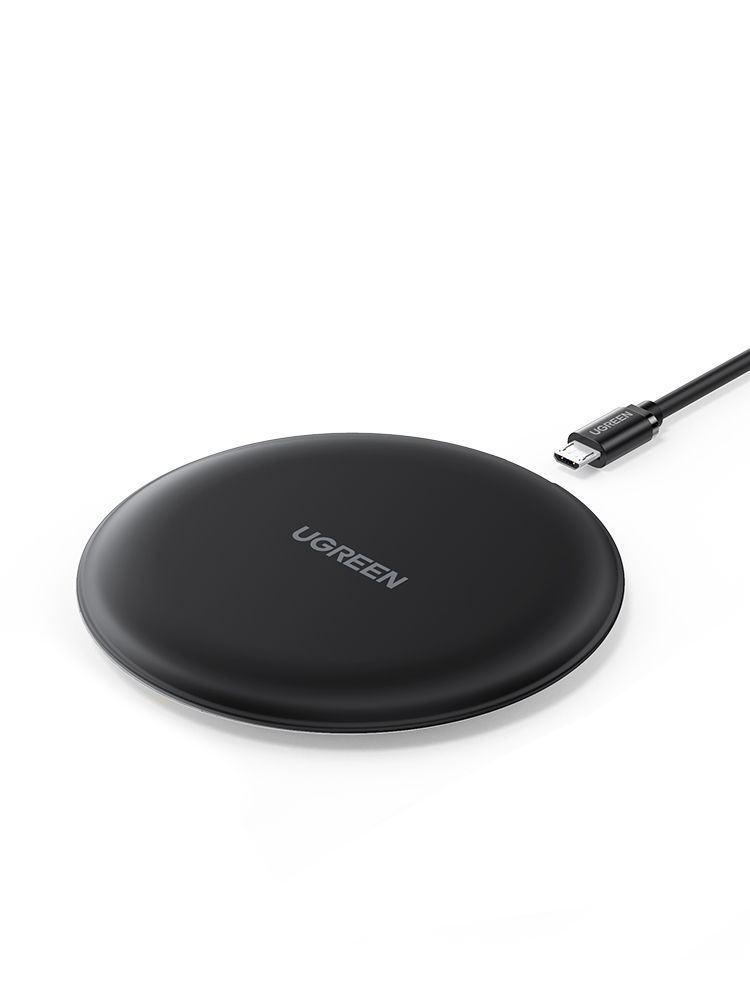 Панель беспроводной зарядки UGREEN CD186 (15112) 15W Wireless Charging Pad. Цвет: черный  #1